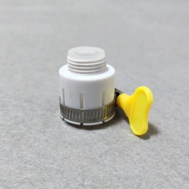 Đầu nối vòi lọc nước silicon đa năng màu trắng 21mm dùng cho dây cấp nước, dây sen - giá 20.320, giảm còn 16.000 2 Đầu nối vòi lọc nước silicon đa năng màu trắng 21mm dùng cho dây cấp nước, dây sen - giá 20.320, giảm còn 16.000 2
