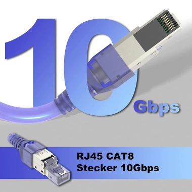 Đầu nối ZoeRax RJ45 Cat8 bảo vệ, vỏ kim loại kẽm, tương thích Cat7 Cat6A 2 Đầu nối ZoeRax RJ45 Cat8 bảo vệ, vỏ kim loại kẽm, tương thích Cat7 Cat6A 2