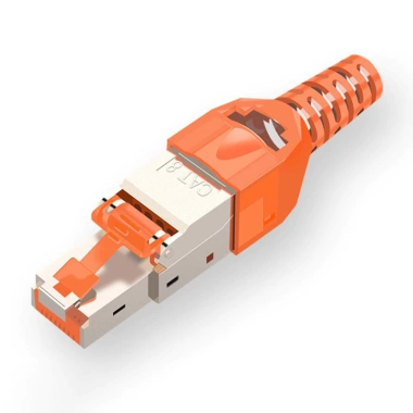 Đầu nối ZoeRax RJ45 Cat8 bảo vệ, vỏ kim loại kẽm, tương thích Cat7 Cat6A 8 Đầu nối ZoeRax RJ45 Cat8 bảo vệ, vỏ kim loại kẽm, tương thích Cat7 Cat6A 8