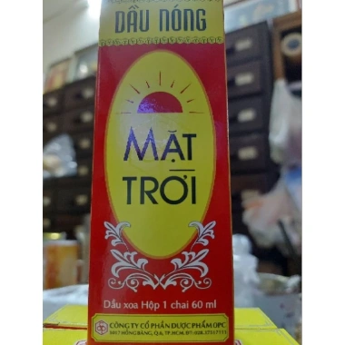 Dầu Nóng Mặt Trời OPC - Tiết kiệm năng lượng, Đánh bật nhiệt độ, Giá 80.000đ giảm từ 100.000đ 2