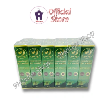 Dầu Nóng Ngâm Thảo Dược 30 Vị Hom Tip 8ml – Herbal Liquid Balm Otop Thái Lan, Dầu Massage Hít, Giá chỉ 39.000₫