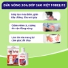 Dầu Nóng Sao Việt Fobelife 100ml - Xoa Bóp Bong Gân, Giảm Đau Nhức Xương Khớp, 95k 2