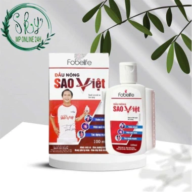 Dầu Nóng Sao Việt Fobelife 60ml-100ml - Giảm đau xương khớp, xoa bóp, 84.000đ