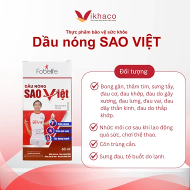 Dầu Nóng Sao Việt Fobelife N2 60ml - Xoa Bóp Bong Gân, Giảm Đau Xương Khớp, 65.000₫ 3 Dầu Nóng Sao Việt Fobelife N2 60ml - Xoa Bóp Bong Gân, Giảm Đau Xương Khớp, 65.000₫ 3