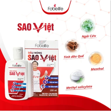 Dầu Nóng Sao Việt Fobelife N2 60ml - Xoa Bóp Bong Gân, Giảm Đau Xương Khớp, 65.000₫ 6 Dầu Nóng Sao Việt Fobelife N2 60ml - Xoa Bóp Bong Gân, Giảm Đau Xương Khớp, 65.000₫ 6