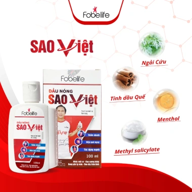 Dầu Nóng Sao Việt Fobelife N2 Xoa Bóp 60/100ml Đau Nhức Xương Khớp Giá 65.000đ