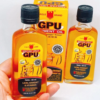 Dầu Nóng Xoa Bóp Indonesia GPU 60ml - Giảm Đau, Thư Giãn Nhanh, Giá 49.999đ