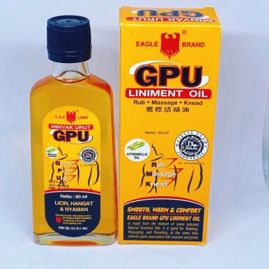 Dầu Nóng Xoa Bóp Indonesia GPU 60ml - Giảm Đau, Thư Giãn Nhanh, Giá 49.999đ
