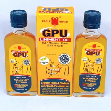 Dầu Nóng Xoa Bóp Indonesia GPU 60ml - Giảm Đau, Thư Giãn Nhanh, Giá 49.999đ