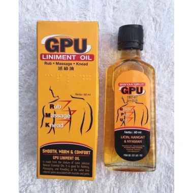 Dầu Nóng Xoa Bóp Indonesia GPU 60ml - Giảm Đau, Thư Giãn Nhanh, Giá 49.999đ 6 Dầu Nóng Xoa Bóp Indonesia GPU 60ml - Giảm Đau, Thư Giãn Nhanh, Giá 49.999đ 6