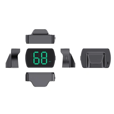 Đầu ô tô HUD hiển thị tốc độ GPS KMH MPH - Màn hình kỹ thuật số, giá ưu đãi 173k