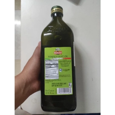 Dầu oliu nguyên chất Basso 1L nhập khẩu Ý - Giá ưu đãi 254k, tốt cho sức khỏe