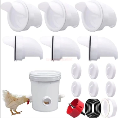 Đầu Ống Máng Ăn Gia Cầm Chống Mưa Nắng Ẩm, Chịu Nhiệt, Đa Dạng - 15k 5 Đầu Ống Máng Ăn Gia Cầm Chống Mưa Nắng Ẩm, Chịu Nhiệt, Đa Dạng - 15k 5