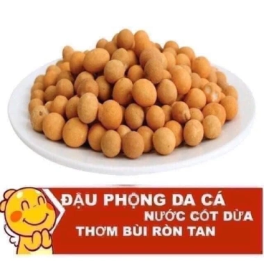 Đậu phộng da cá 500gr vị nước cốt dừa giòn thơm - Ăn vặt ngon, Ship nhanh, Giá 54.000₫ 2