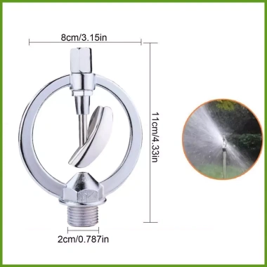 Đầu phun nước sân hạng nặng xoay 360 độ, vòi greiwe2vn, giá 52.800đ 5
