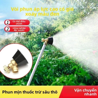Đầu phun sương áp suất cao Black Cyclone Windproof EBOD - Siêu mạnh, tiết kiệm nước