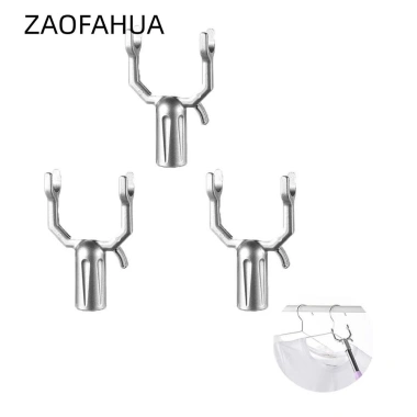 Đầu phuộc quần áo ZAOFAHUA hợp kim nhôm đa năng - Bạc sáng, bền chắc cho đồ dùng gia đình, giá ưu đãi 27.830₫