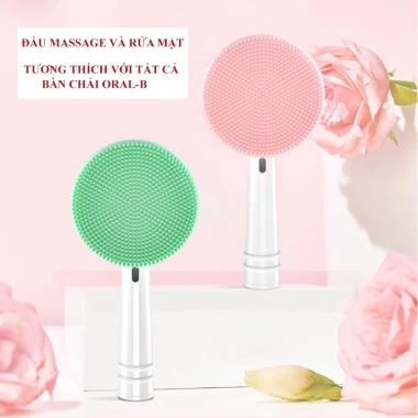 Đầu Rửa Mặt & Massage cho Bàn Chải Điện Oral-B - Siêu Nhẹ, Hiệu Quả, Giá 59.000đ