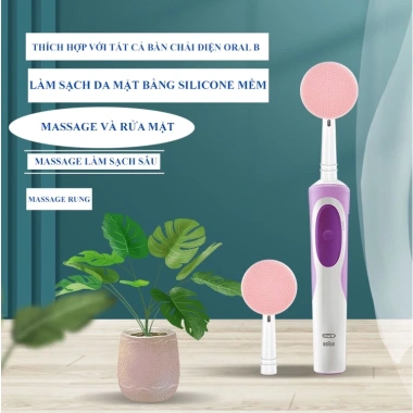 Đầu Rửa Mặt & Massage cho Bàn Chải Điện Oral-B - Siêu Nhẹ, Hiệu Quả, Giá 59.000đ