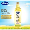 Dầu Simply gạo lứt 1L - Dầu ăn lành mạnh, hỗ trợ giảm cân, giá 74.000 đồng