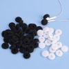 Đầu tai nghe xốp 18mm giặt được - Đệm chặn tiếng ồn 20/50PC tập thể dục du lịch 8