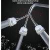 Đầu tăng áp 3 chế độ phun cho vòi bồn rửa, xoay 360 độ màu trắng sữa giá 30.000₫ 8