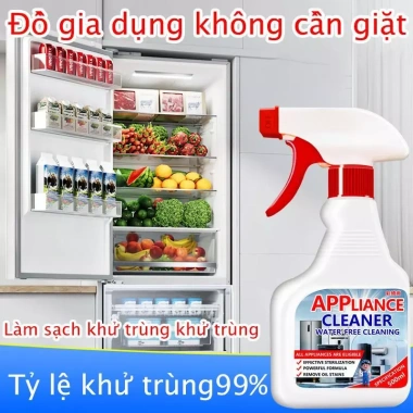 Dầu tẩy rửa đa năng cho mọi thiết bị gia dụng - Vệ sinh mạnh, khử trùng 99% cho tủ lạnh, lò vi sóng, bếp