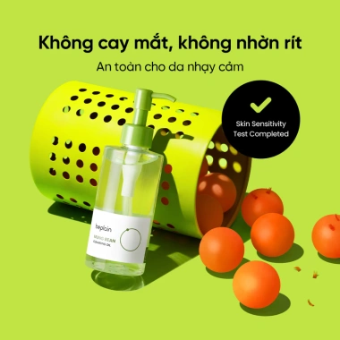 Dầu Tẩy Trang Beplain Mung Bean 200ml - Làm sạch sâu, không dầu, Giá 240k 7 Dầu Tẩy Trang Beplain Mung Bean 200ml - Làm sạch sâu, không dầu, Giá 240k 7
