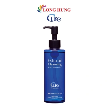 Dầu tẩy trang Cure Extra Oil Cleansing 200ml - Làm sạch sâu, dưỡng ẩm, giá chỉ 359.000₫