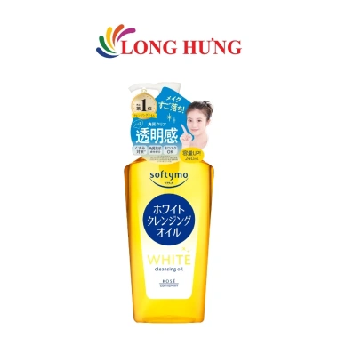 Dầu tẩy trang Kosé Softymo 240ml - Làm sạch sâu, dưỡng ẩm, giảm giá 169k