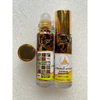 Dầu Thái Lan 37 vị thảo dược - Dầu lăn tỉnh táo, chống nôn, say tàu xe, giá 43.000đ 6