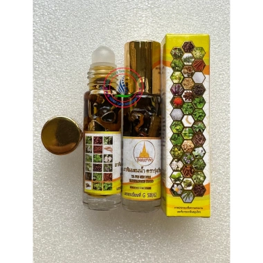 Dầu Thái Lan 37 vị thảo dược - Dầu lăn tỉnh táo, chống nôn, say tàu xe, giá 43.000đ 8