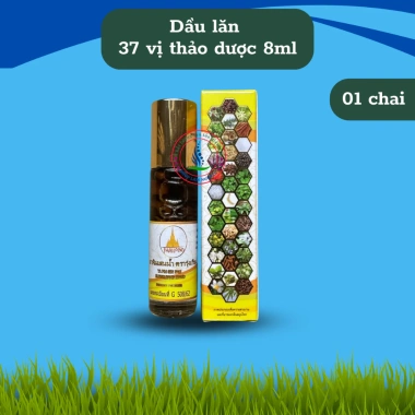 Dầu Thái Lan 37 vị thảo dược - Dầu lăn tỉnh táo, chống nôn, say tàu xe, giá 43.000đ 10