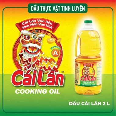 Dầu thực vật tinh luyện Cái Lân 2L - Giá ưu đãi 105.000₫, chất lượng cao, an toàn