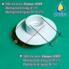 Đầu trả nước hồ bơi Emaux-4.408 mặt lồi 90mm, kết nối ống fi 42mm - 128.000₫ 3