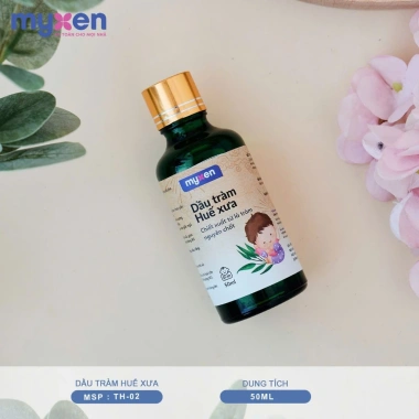 Dầu Tràm Huế Xưa Myxen 50ml Nguyên Chất Chính Hãng Dùng Cho Bé Sơ Sinh A386 - Giá ưu đãi 100k