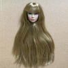Đầu trang điểm thực hành AHYS 29-32cm tóc dài trắng Tan Skin - Đầu búp bê BJD 11.5 inch, giá ưu đãi 74.800đ 7