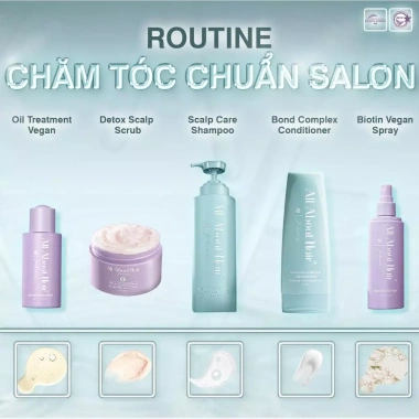 Dầu ủ dưỡng tóc AAH Oil Treatment 100ml – Phục hồi tóc hư nặng sau tẩy, nhuộm, uốn, sấy, giá 285.000₫