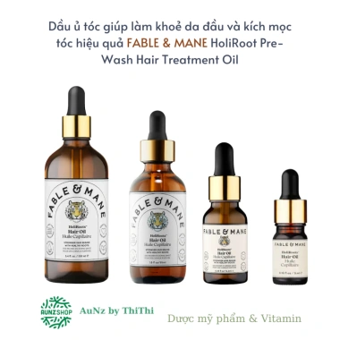Dầu ủ mọc tóc Fable & Mane HoliRoots - Tóc chắc khỏe, bóng mượt, giảm giá 500.000đ