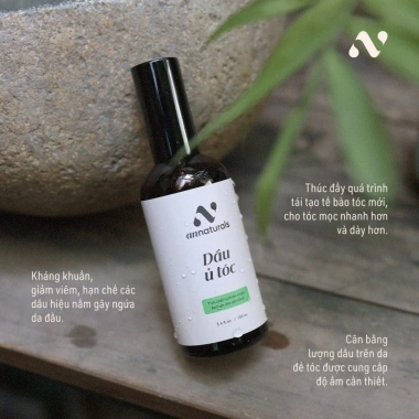 Dầu ủ tóc thiên nhiên 100ml Dưỡng sâu tóc khô cứng yếu gãy rụng Giá 139.000đ 7