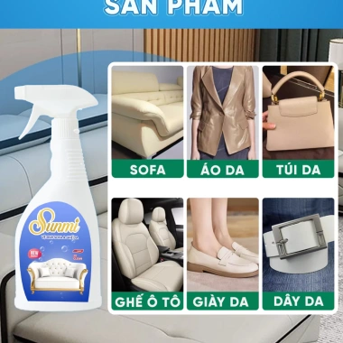 Dầu vệ sinh ô tô, sofa, ghế da 500ml - Tẩy bẩn cứng đầu, khử mùi, hương dễ chịu 124k 7