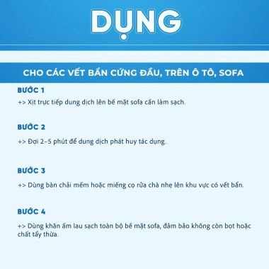 Dầu vệ sinh ô tô, sofa, ghế da 500ml - Tẩy bẩn cứng đầu, khử mùi, hương dễ chịu 124k 9