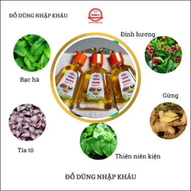 Dầu Viêm Xoang Chai Lớn 7ml Có Rễ Thuốc - Giảm Đau Mở Đường Thở, Giá 49,000₫