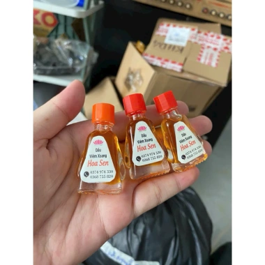 Dầu viêm xoang nước vàng 3ml - Giảm đau, thông mũi nhanh, lẻ 4.500 VND