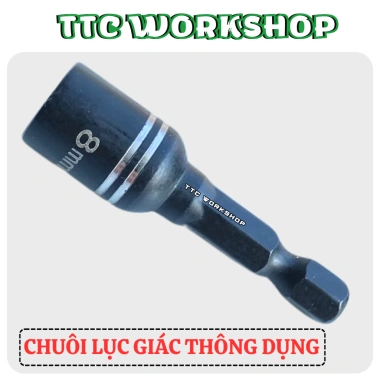 Đầu vít tôn SNZO 8mm nam châm chống trượt, chống ăn mòn, chuôi lục giác - 42.000đ