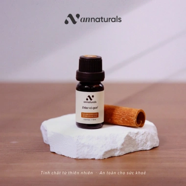 Dầu vỏ quế AN Naturals 10ml: tinh dầu nguyên chất cao cấp, giảm stress, giá ưu đãi 279.000₫ 2