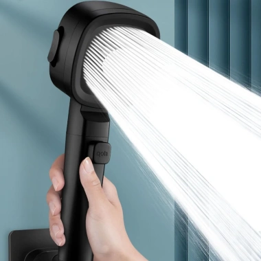 Đầu vòi hoa sen áp suất cao 3 chế độ, nút bật tắt - Giá 96.059đ 6
