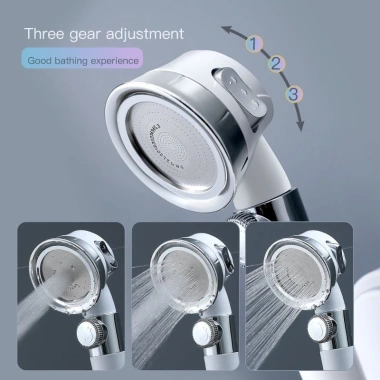 Đầu Vòi Hoa Sen Áp Suất Cao, Tiết Kiệm Nước, Điều Chỉnh Dễ Dàng - Chỉ 100.000đ