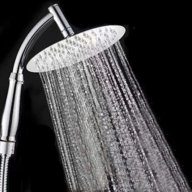 Đầu vòi hoa sen NAMSHEVA thép không gỉ vuông 20mm, áp suất cao, cánh tay mở rộng - Giá ưu đãi 135k