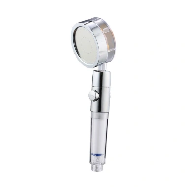 Đầu vòi hoa sen tăng áp cánh quạt không chiết áp, tia nước xoáy tháp + lõi lọc – 55.000đ